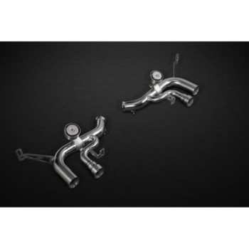 Sistema di scarico completo in acciaio inox con valvola Capristo Ferrari California Turbo 2014-2017 02FE08303001KS